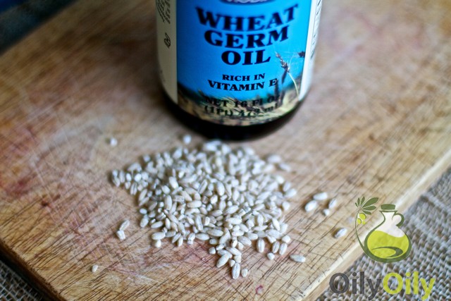 wheat germ oil for scars